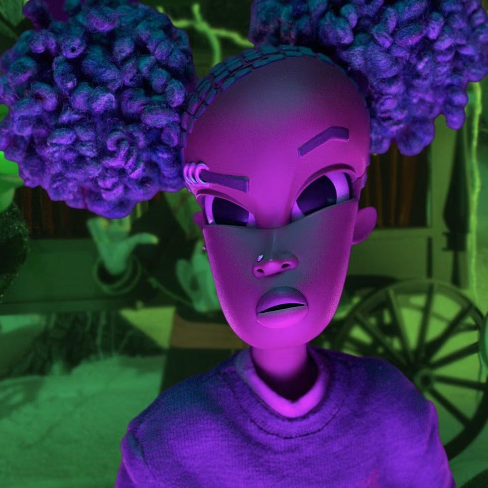A scene from Wendell and Wild, a Good Housekeeping pick for best animated movies a scene from wendell and wild, a good housekeeping pick for best animated movies