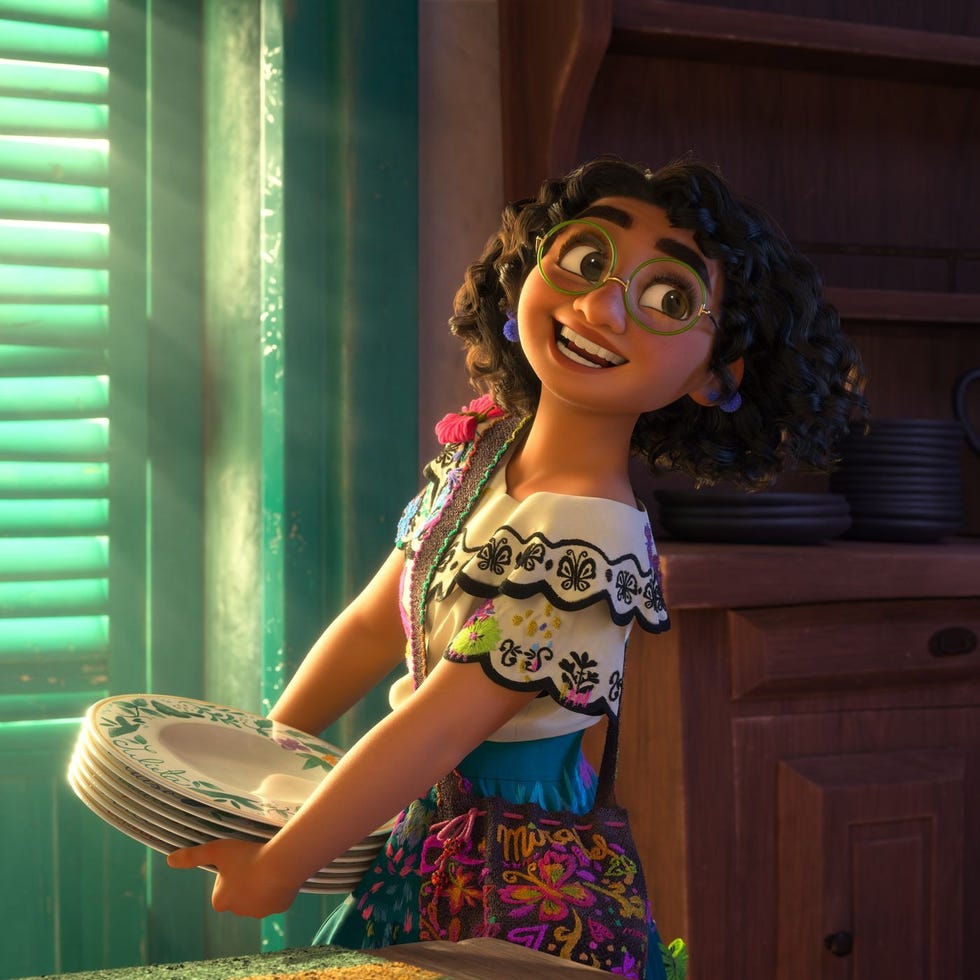 A scene from Encanto, a Good Housekeeping pick for best animated movies a scene from encanto, a good housekeeping pick for best animated movies